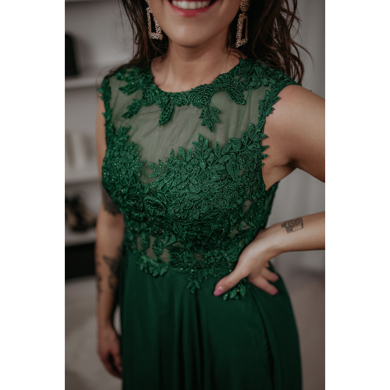 Rosali zöld maxi ruha